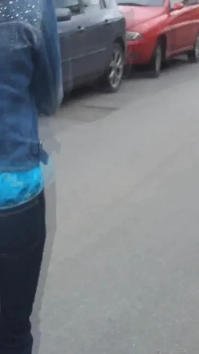 Driving and Revving in Black Pumps on Bare Foot