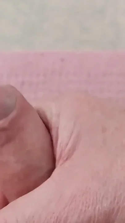 Lying in Bed and Riding a Dildo and Jerking off My Cock and Waiting for a Wet Hole