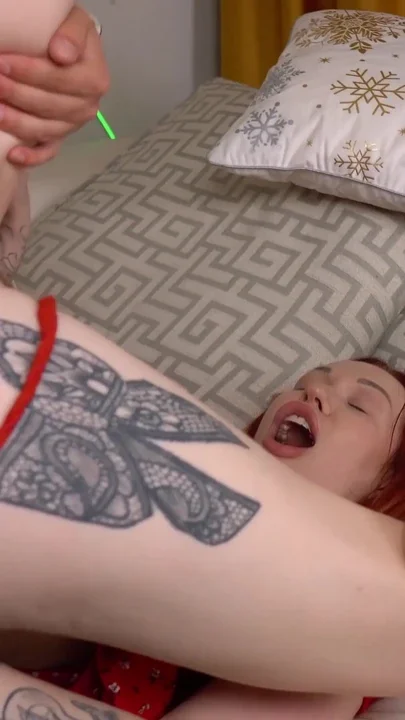 Shocking Step Mom Sucks Step Son's Dick as Santa & Gets Huge Tits After Creampie