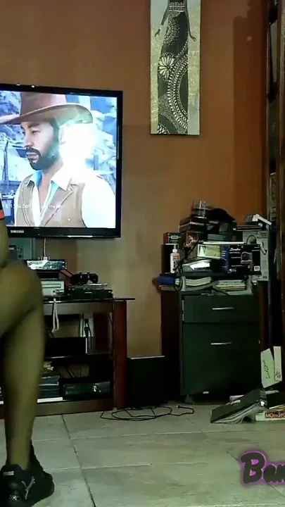 Gaming Jock Playing Final Fantasy Vii Remake and Riding Dildo