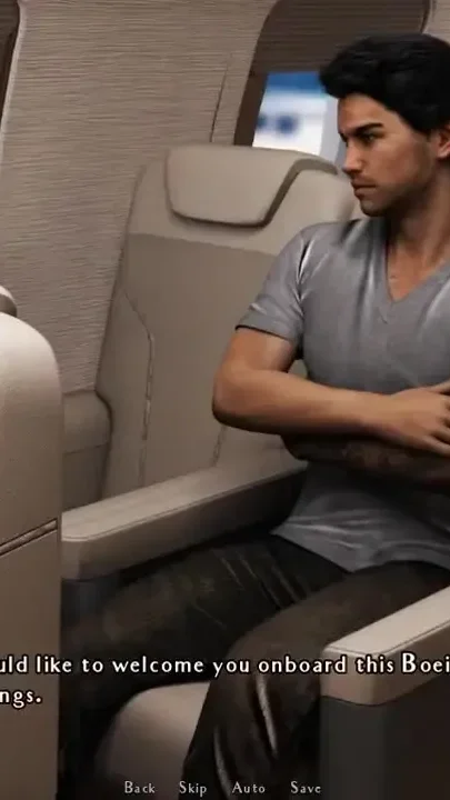 Me and a sexy girl on a plane-Ep1