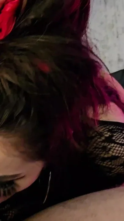 Deep Throat a Mass of Saliva a Spanish Dress and Cum on Her Makeup
