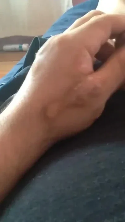 Masturbating monster cock with a strong desire to fuck Clip 1
