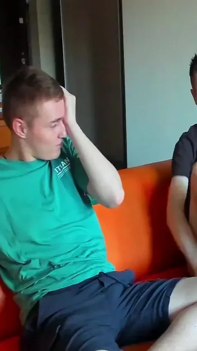 Big 23 Cm Cock Getting Horny at Alex's Hand