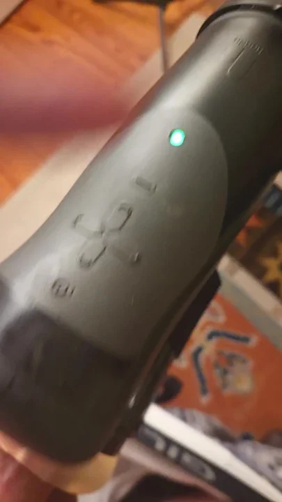 Wild Handy jack off machine almost ruined orgasm
