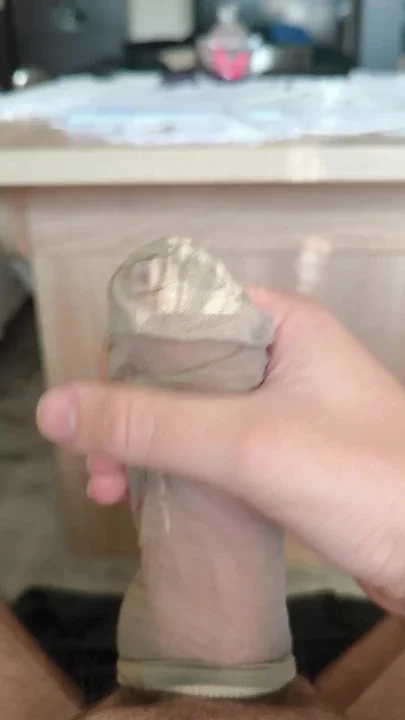 Cum in stepmoms smelly nylons
