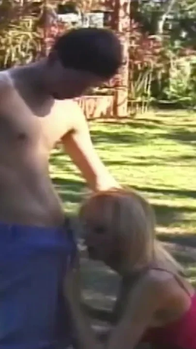Blonde Skinny Tranny Outdoor From Tinder Date Anal Fucked