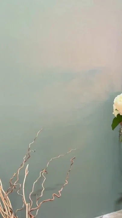Monika Fox Naked with Flowers Behind a Veil