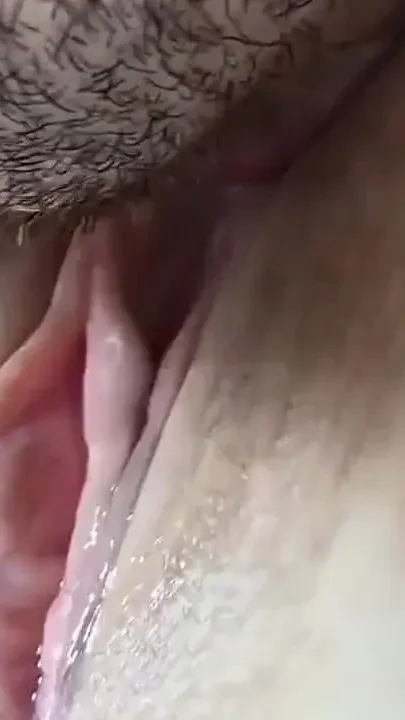 Female Wet Throbbing Orgasm Close-up
