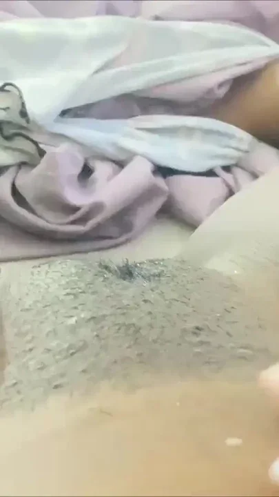stepsister when she is alone at home she masturbates until she comes Clip 1