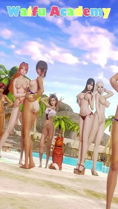 Waifu Academy - Chatherine & Yuna Porn Collection 18 Nude Scenes