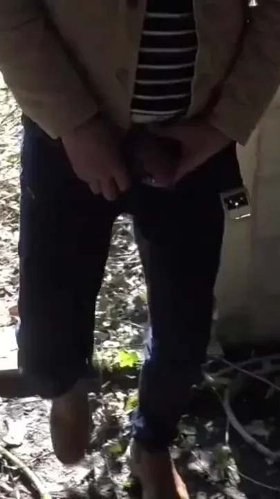 Brandon creampied outdoor by Stepdaddy master