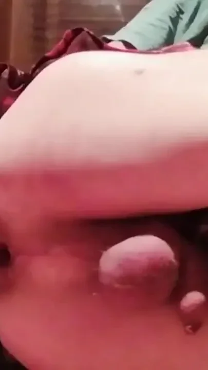 Skinny young man breaks her anus