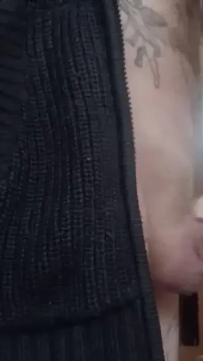 Cum on her big tits