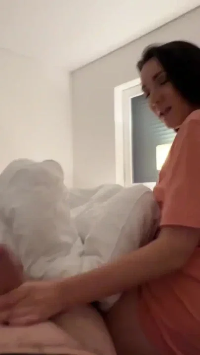 Scared Stepmom Jumps In My Bed With No Panties 