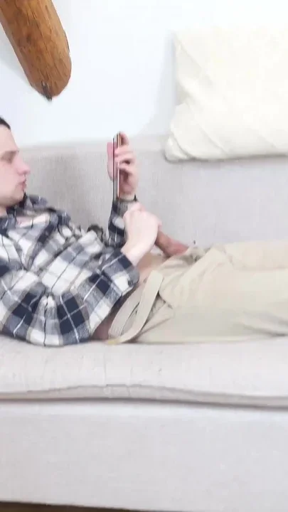 Stepmom Surprises Me While Jerking off
