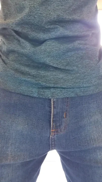Showing my hard cock