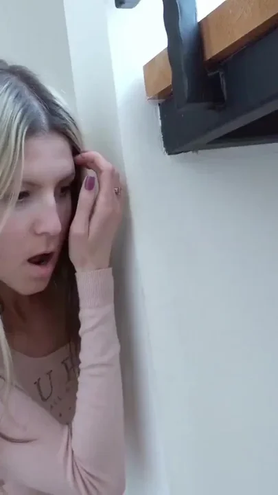 German scout - Stepsister Gina caught stepbro jerk and help with blowjob