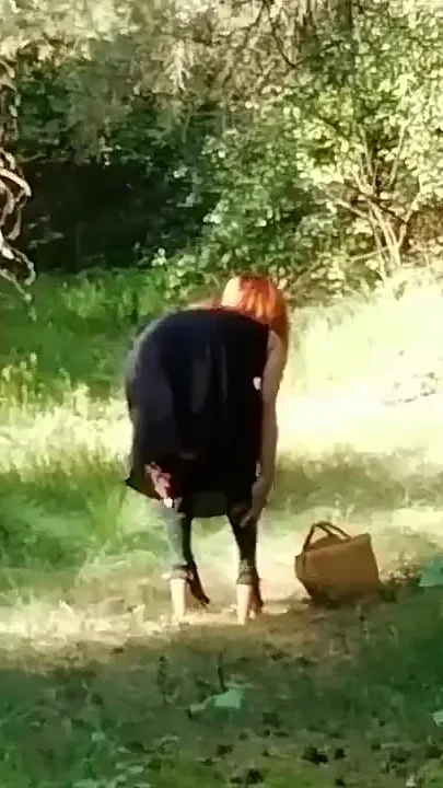 Caught a Red Fox in the Forest and Finished in His Mouth