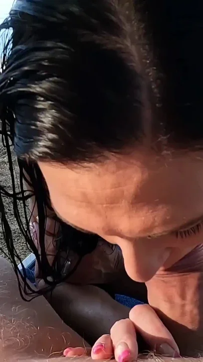 Blowjob on a Secluded Beach