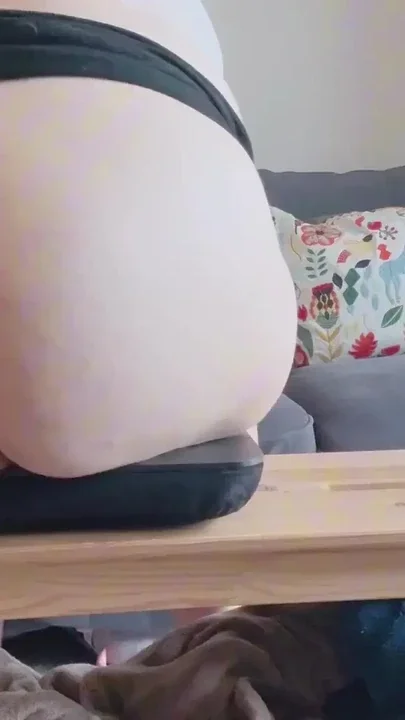 POV Youre watching my Ass squish and sit on a dildo Clip 1