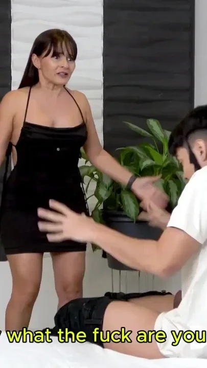 I CATCH MY STEPSON MASTURBATING WITH MY PANTIES AND WE END UP FUCKING Clip 1