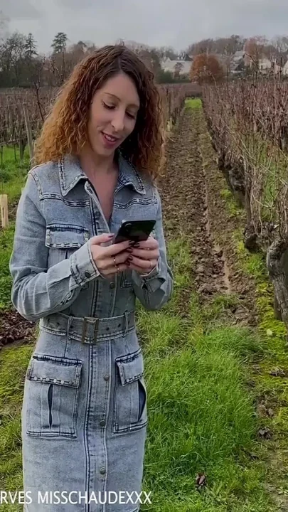 I Get Fucked in a Tractor by a Farmer Who Surprises Me in His Vineyards