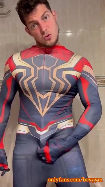 SPIDERMAN big cock Surprise