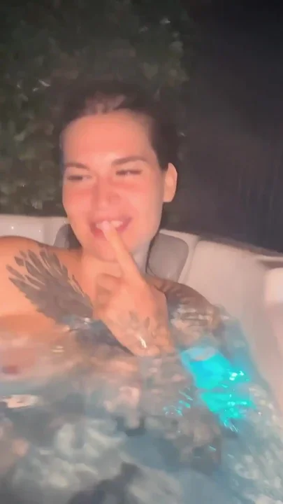 Girls Just Want to Have Fun in the Hot Tub
