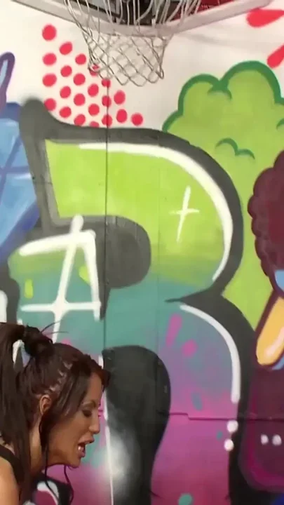 When the Two Sluts Start Licking Each Other the Referee Enters the Camp