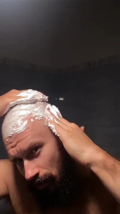 Asmr Video of Me Shaving Head