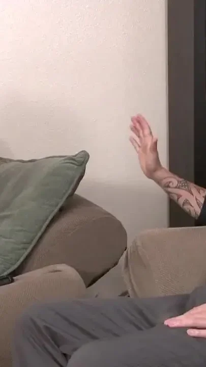 Big boob babysitter blowjob