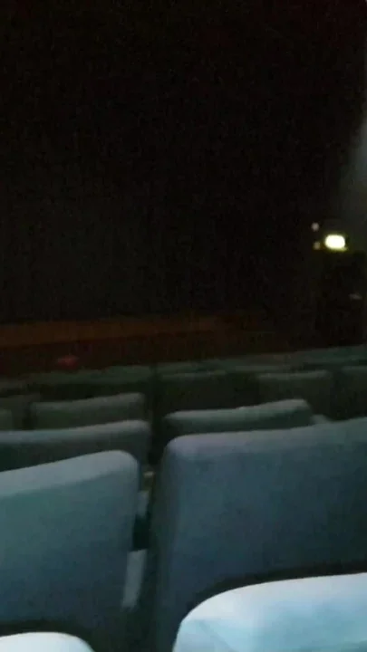 Two German Best Friend Teens Give Risky Blowjob at Cinema and Swallow
