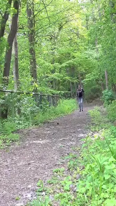 Desperate In The Woods by Got2Pee where girls come to piss