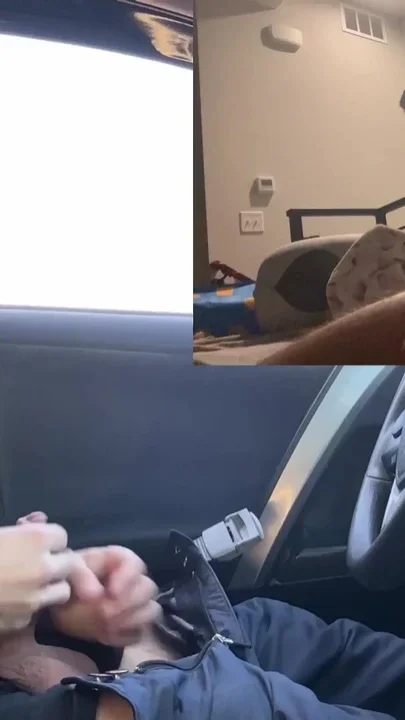 Parking Lot Jerking off She Can't Stop to Watch My Hard Cock