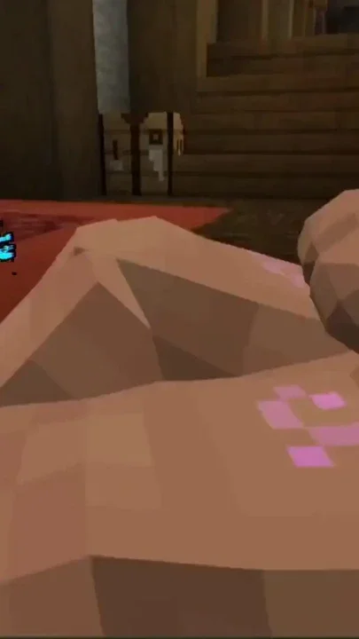 Minecraft Figura - Trying out some new models like this sexy Woman with bunny ears Clip 2