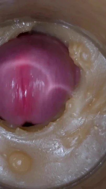 Precum squirting in my pussy Camera In Vagina 4k Extreme close up Clip 1