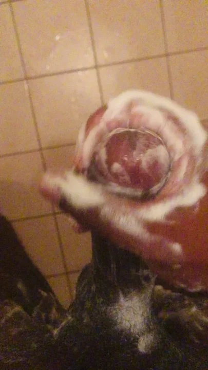 Cumming in the Bathroom
