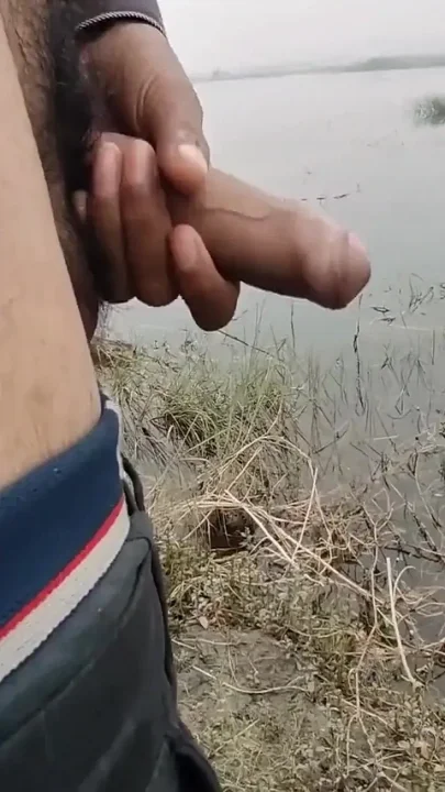 A Indian Big Cock Masturbation on Pounds Side