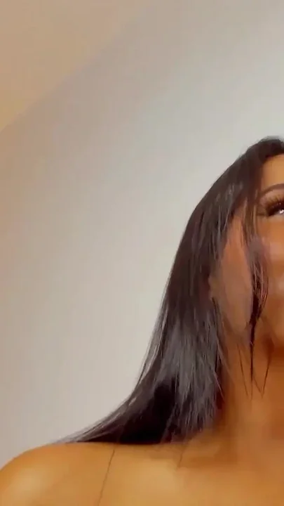 Trans Beauty Carmina Khourmy Moans While She Jacks Off Her Big Cock Clip 2