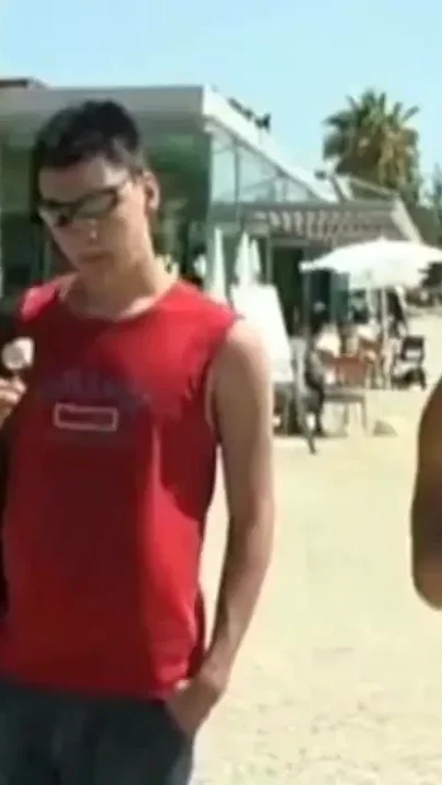 Young straight dude fucking outdoor his gay friend 3