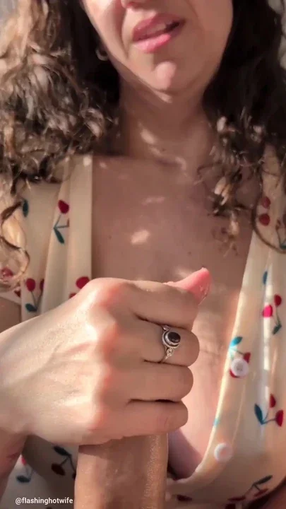 Hotwife dirty talking hand job Clip 1