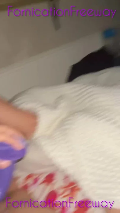 Dildo Fucking Myself While Antons at Work - FornicationFreeway