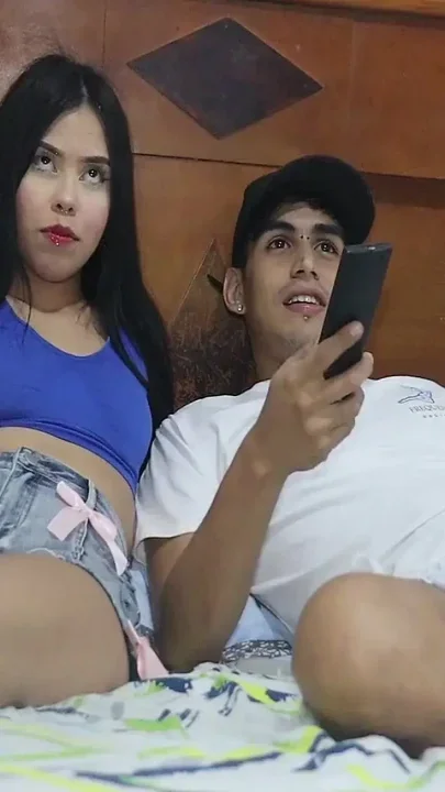 I Share a Bed with My Hot Colombian College Friend and We Record Ourselves Together