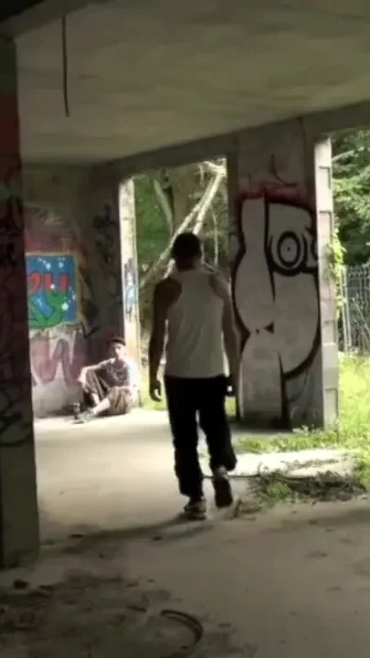 Yougn gay fucked by straight boy outdoor