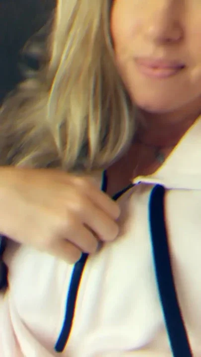 Tease watch me unzip