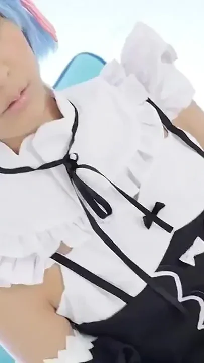 Japanese Anime Cosplay Rem -
