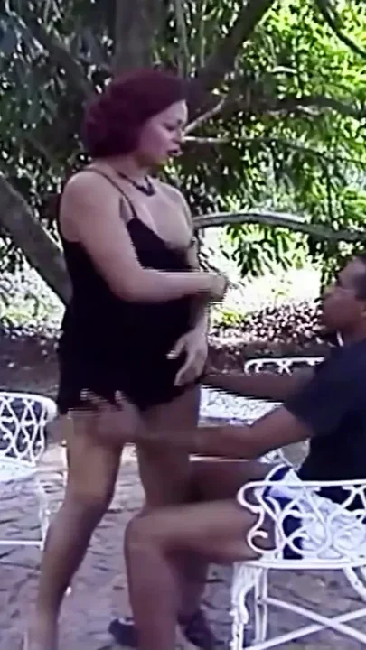 Outdoor Latina Tranny Fucks Guy for the First Time Anal in Tight Asshole