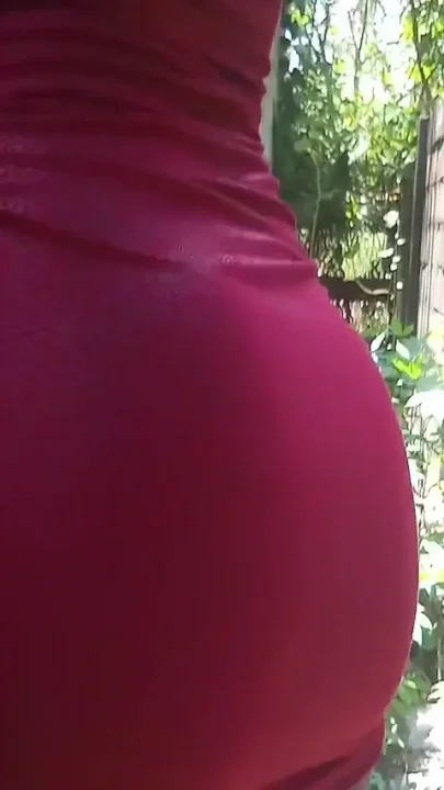 Teasing Rubbing My Pussy in Short Red Dress Squirting Cumming Hard