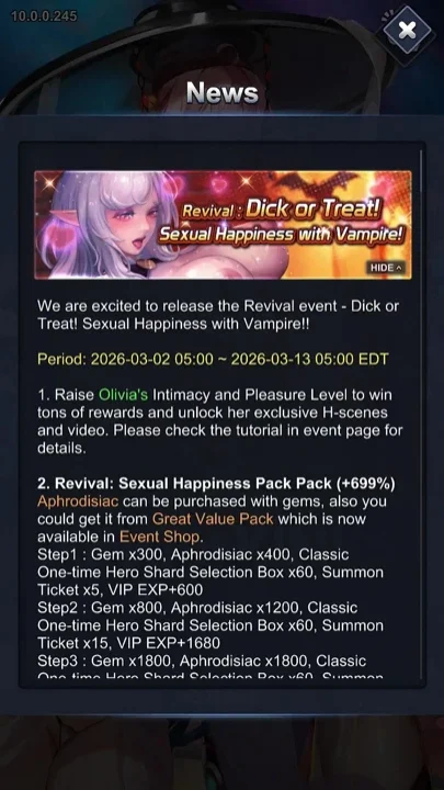 Ep2 Dick or Treat Sexual Happiness with Vampire Second Video Unlocked - Olivias